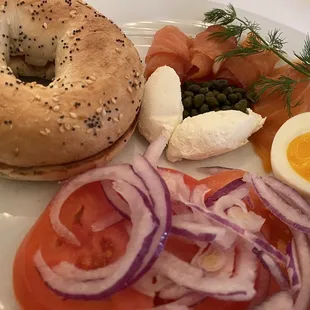 Smoked Salmon Bagel