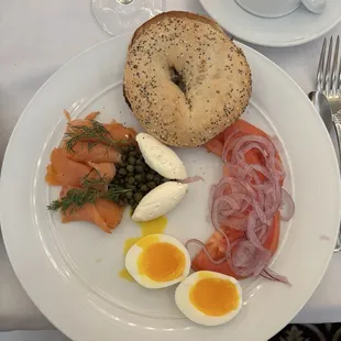 Smoked Salmon Bagel