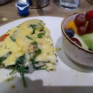 Also spinach inside.