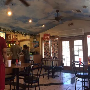 Weekday afternoon at Cafe Society