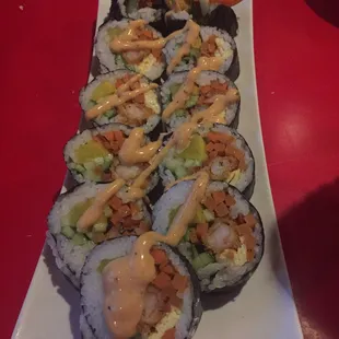 Shrimp Tempura Kimbap