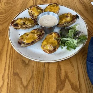 Brisket Potato Skins