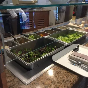 Salad area