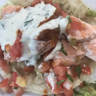Salmon Tacos