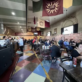 Inside is nice and welcoming