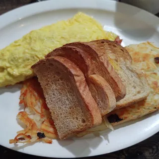 Bacon, Monterey Jack Cheese and Mushrooms