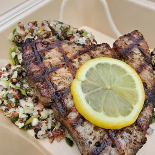 Tuna steak (currently on their summer menu)