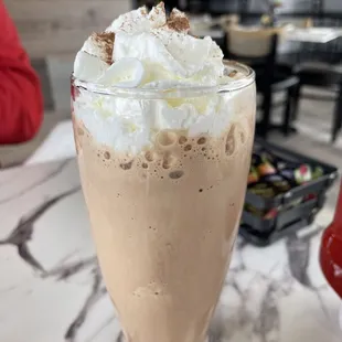 Chocolate milkshake