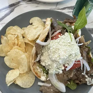 Gyro Sandwich Lunch