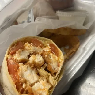 Buffalo Chicken Wrap