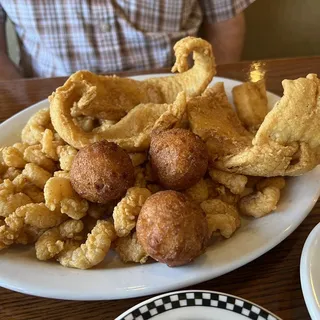 Fried Flounder and Calabash Shrimp Combo