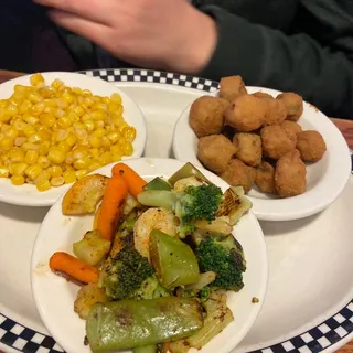 Vegetable Plate with 4 Vegetables