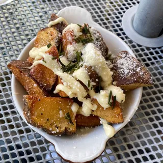 Fried Potatoes, Rosemary, Garlic Aioli