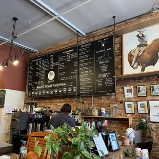 The main board and counter