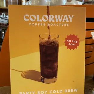 Cold Brew Poster