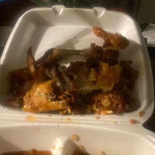 Chicken-Most was too hard to eat