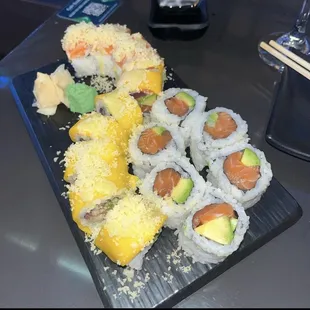 Mango tango &amp; Alaskan roll