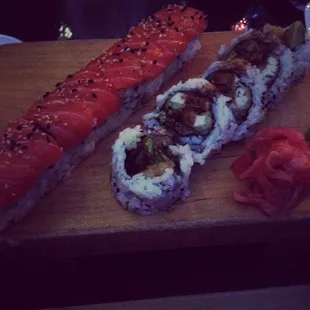 Rainbow Roll Wrapped