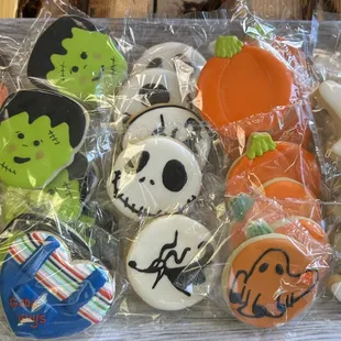 Halloween cookies