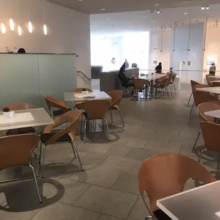 The view is amazing and the food is even better.  They had closed when I took this picture so there were not many diners.