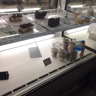 We came after the lunch rush, and clearly they'd had quite the run on refrigerated items