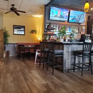 Another view of bar