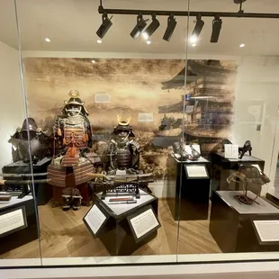 a display of artifacts