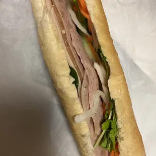 Cold cuts banh mi