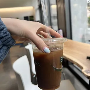 Iced coffee
