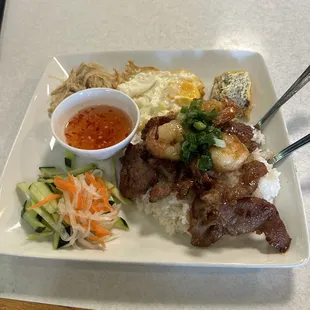 Special broken rice dish