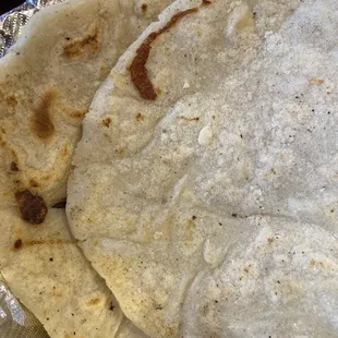 Handmade tortillas