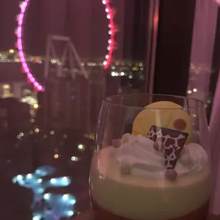 a view of the london eye