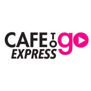 a pink and black logo