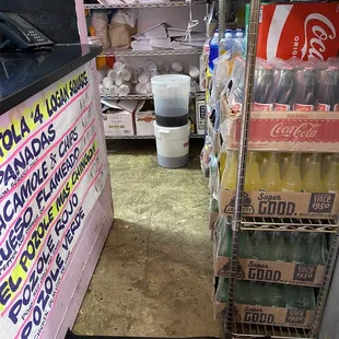 Don't know what's in those buckets sure that's not sanitary to be on the floor though