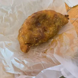 goat birria empanada