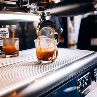 Double shot espresso