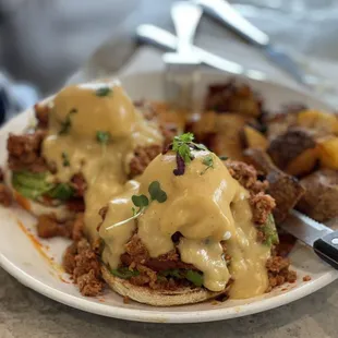 Chorizo Benedict