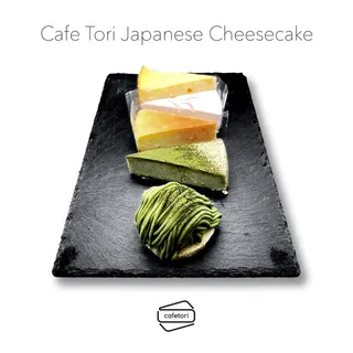 2 JAPANESE CHEESECAKE 2 Boba Milk Tea Set