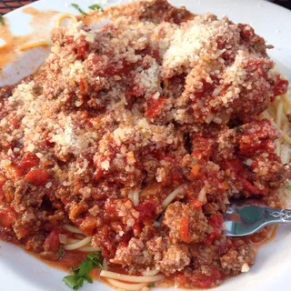 Spaghetti con Polpetto
