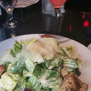 Grilled Caesar Salad