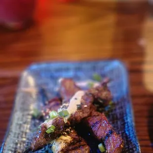 Beef skewers