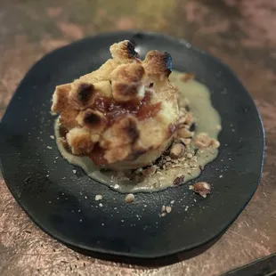 Warm Guava Bread Pudding
