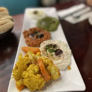 Mezze sampler