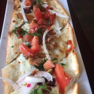 Grilled Chicken Pide