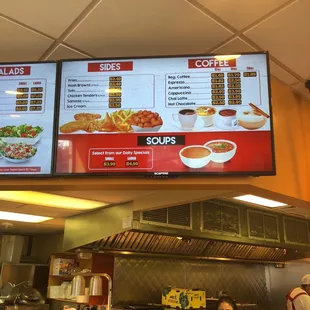 New menu