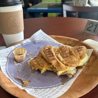 Turkey, Egg and Mozzarella Croissant