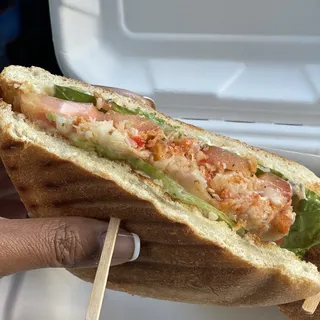 Crab Melt Panini