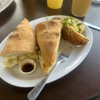 Crab Melt Panini Combo