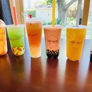 Delicious boba and other fun drinks