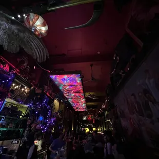 the interior of a restaurant